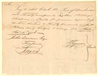 Pay Order for Salt Petre - Connecticut Revolutionary War Document